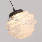 Подвесной светильник MD25030003-1A matt black/clear