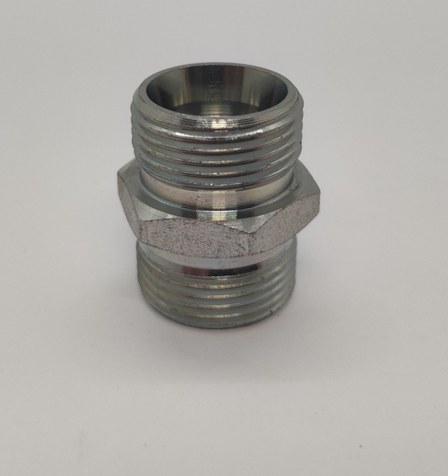 Штуцер М22х1,5 - М22х1,5 DK-DK соединительный прямой для РВД и гидравлических систем