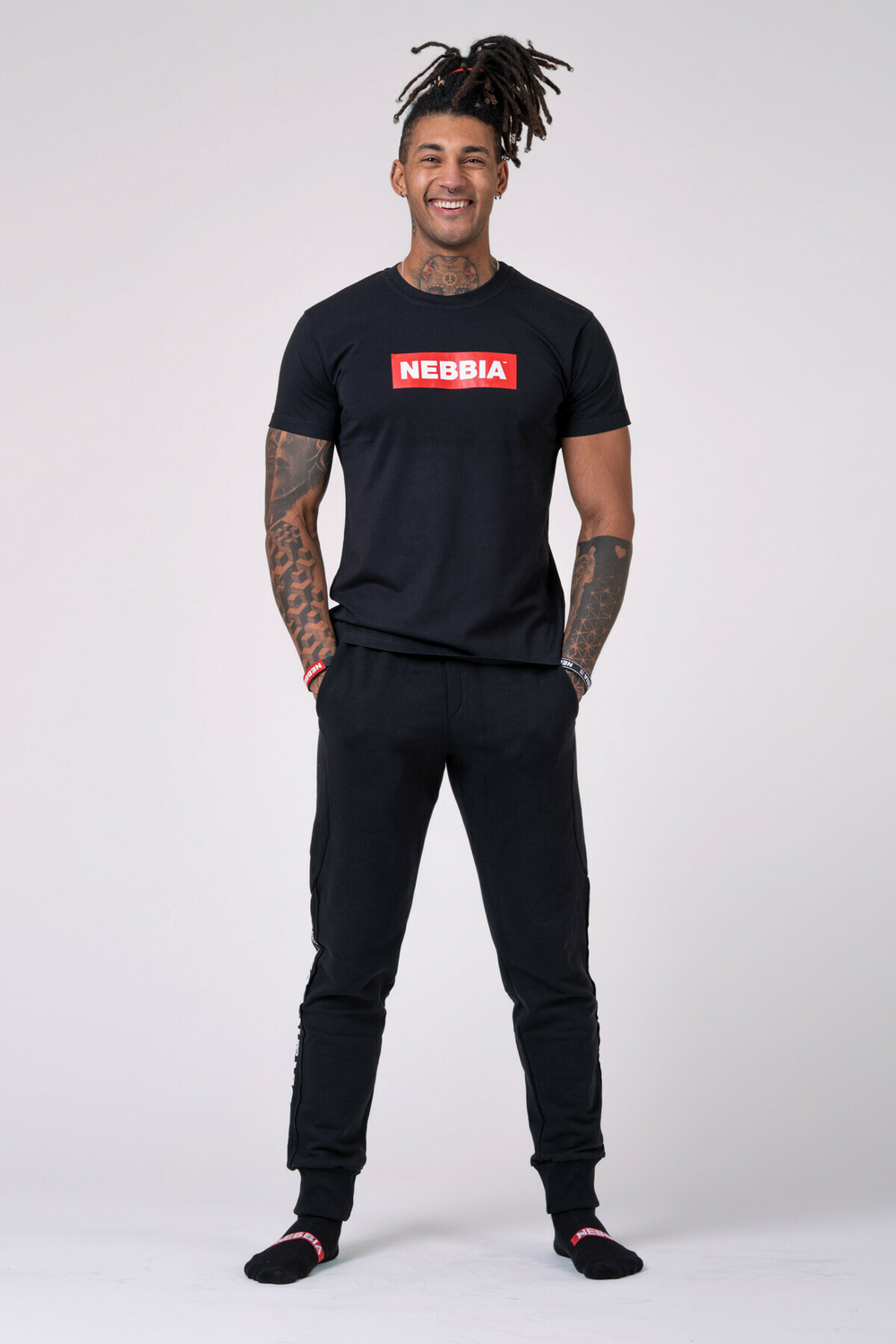 Футболка NEBBIA Men's T-shirt 593 Черная