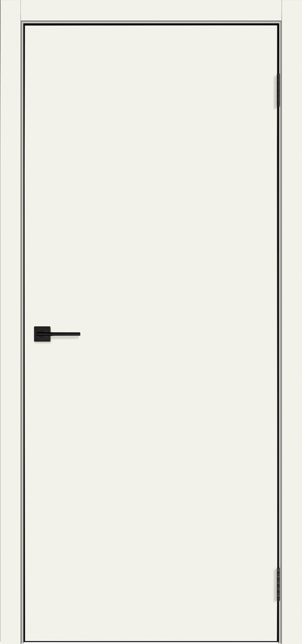 Дверь межкомнатная  500/6/8/18 Антрацит,Зефир