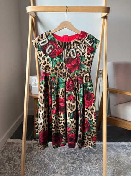 Хлопковое платье Dolce & Gabbana, 128