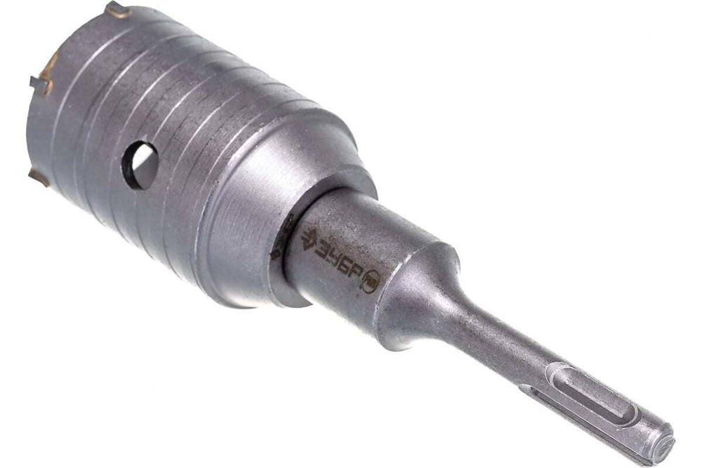 Коронка с державкой по бетону ЗУБР 50 мм, SDS-Plus 29211-50