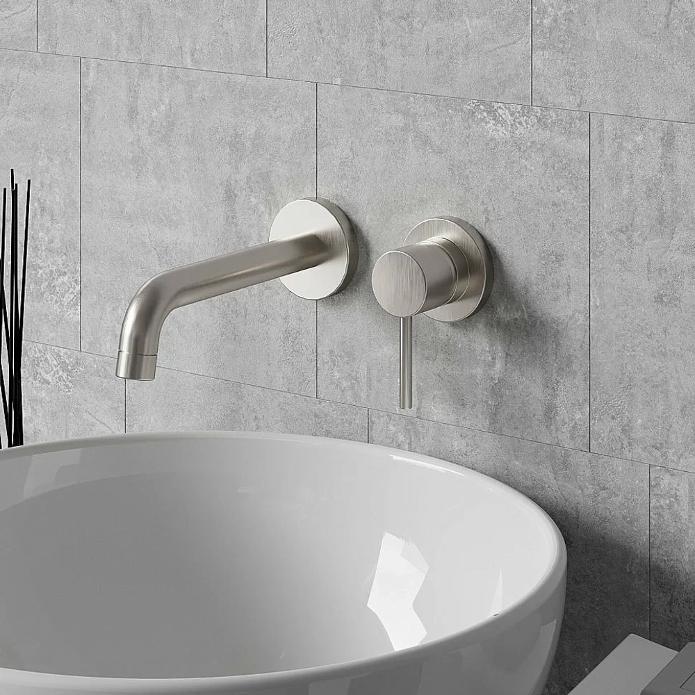 Смеситель для раковины Paini Cox 78PW208 никель брашированный