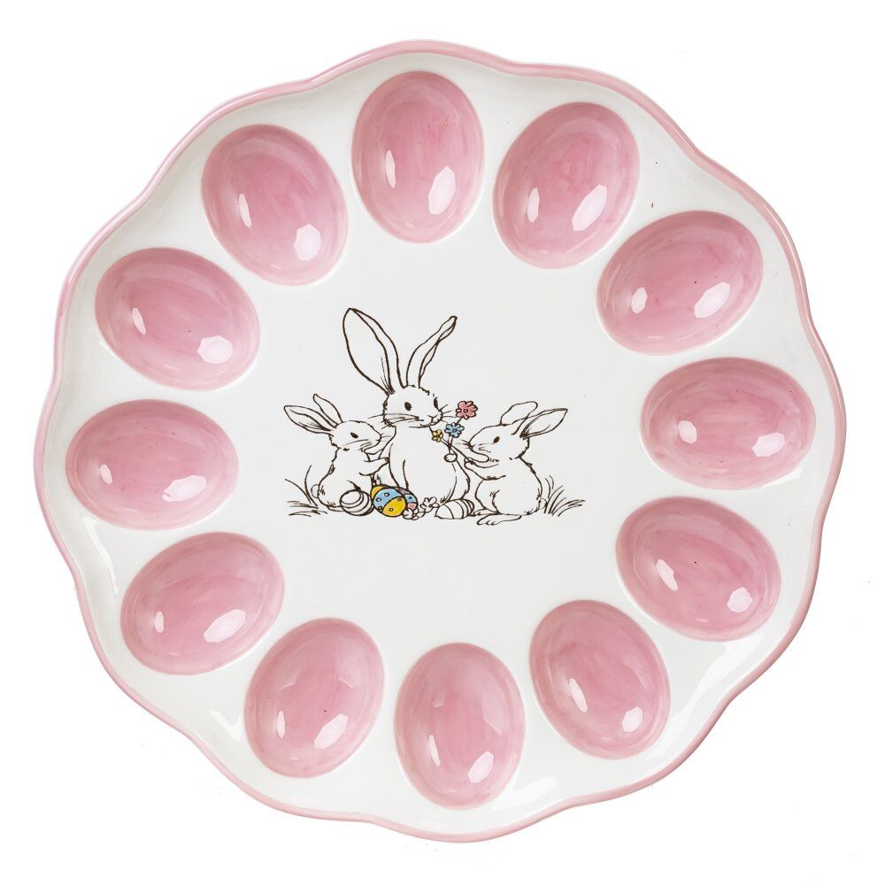 GAEM Тарелка для 12-ти яиц, L26 W26 H2,5 см