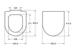Сиденье Roca Meridian микролифт supralit 8012AC00B