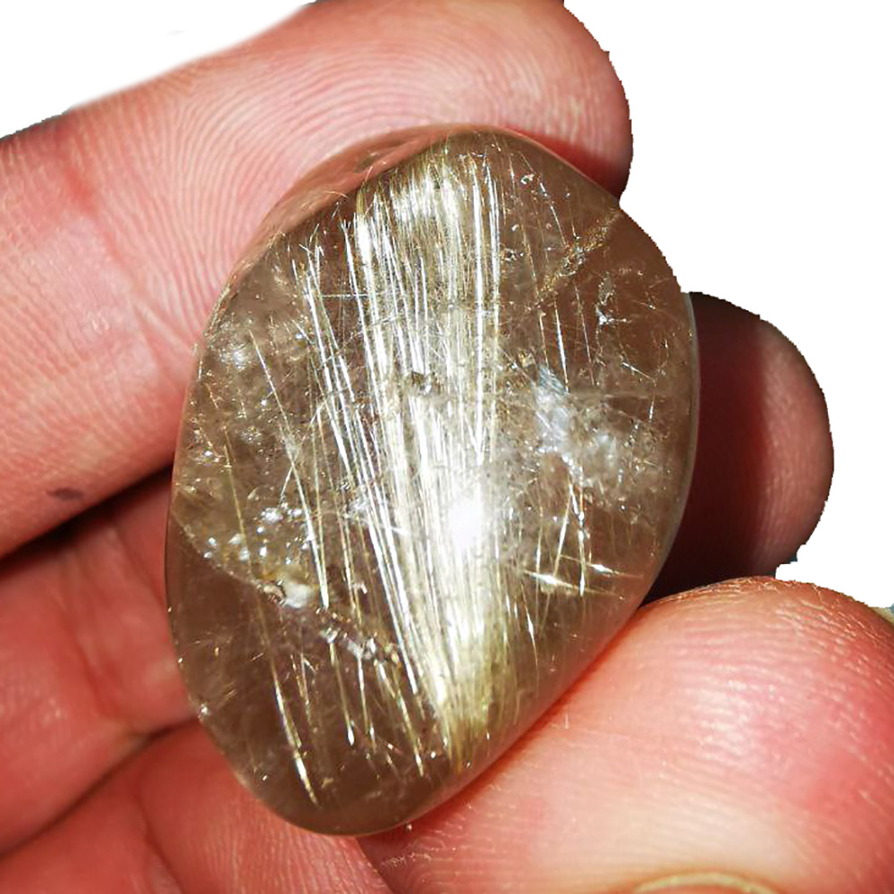 Галтовка кварц-волосатик 19.2гр.