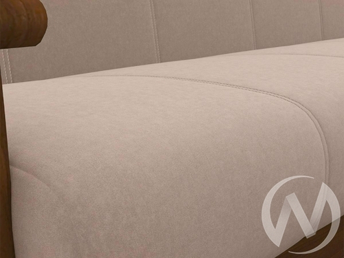 Диван Омега (орех лак/CATANIA COCOA)