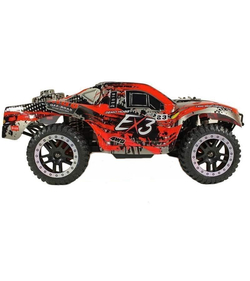 Радиоуправляемый шорт-корс Remo Hobby EX3 UPGRADE (красный) 4WD 2.4G 1/10 RTR