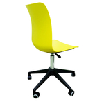 Итальянский стул для лабораторий COLLEGE COLOR SH25 slim Lemon yellow RAL1012