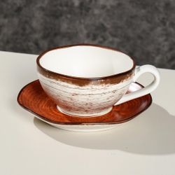 Чайная пара 230 мл d 10 см h5,2 см   P.L. Proff Cuisine [6]