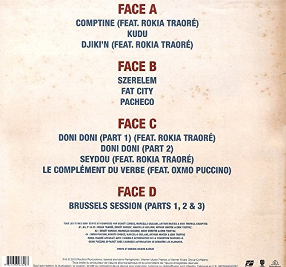 Erik Truffaz Quartet / Doni Doni (2LP)