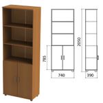 Шкаф полузакрытый "Монолит", 740х390х2050 мм