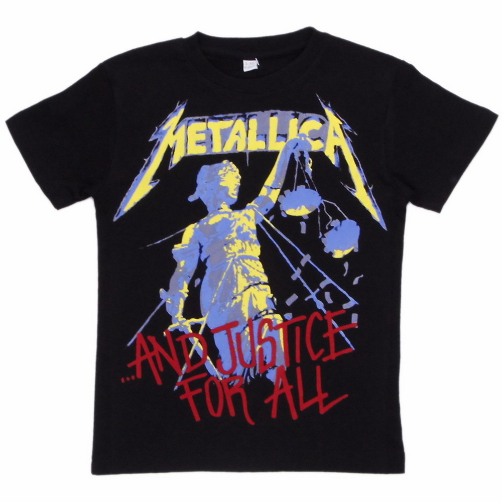 Футболка детская Metallica …And Justice for All (122)