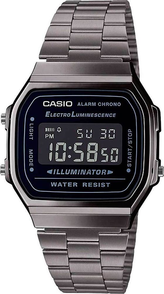 Японские наручные часы Casio Vintage A168WEGG-1BEF с хронографом