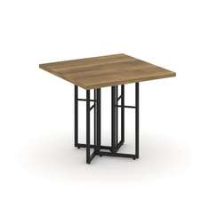 Rift Direct Стол журнальный RF.SJ-001 Сандал Янтарный/Металл Черный 680*680*580