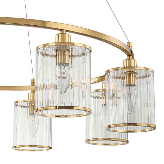 Подвесная люстра Indigo Dante 13022/8P Brass V000406