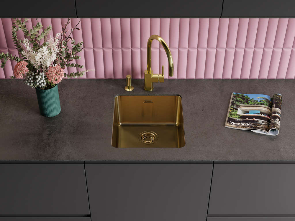 Мойка Omoikiri Tadzava 39-U/I-AB нерж. сталь | Латунь