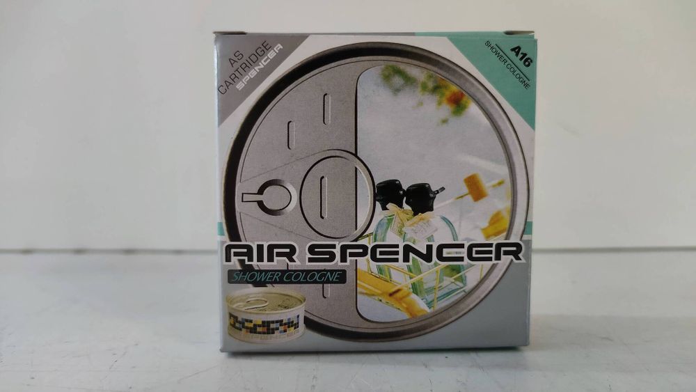 A16 SHOWER COLOGNE (ЭКО) / Ароматизатор для автомобиля Air Spencer (Д8Ш7В4) ВЕС 0,085