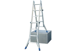 STABILO Шарнирная телескопическая лестница 4х4 (133953)