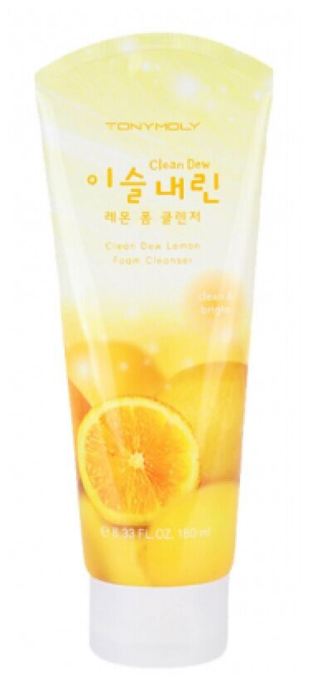 Пенка для лица Tony Moly Clean Dew Seed Foam Cleanser Lemon (Лимон) 180 мл.