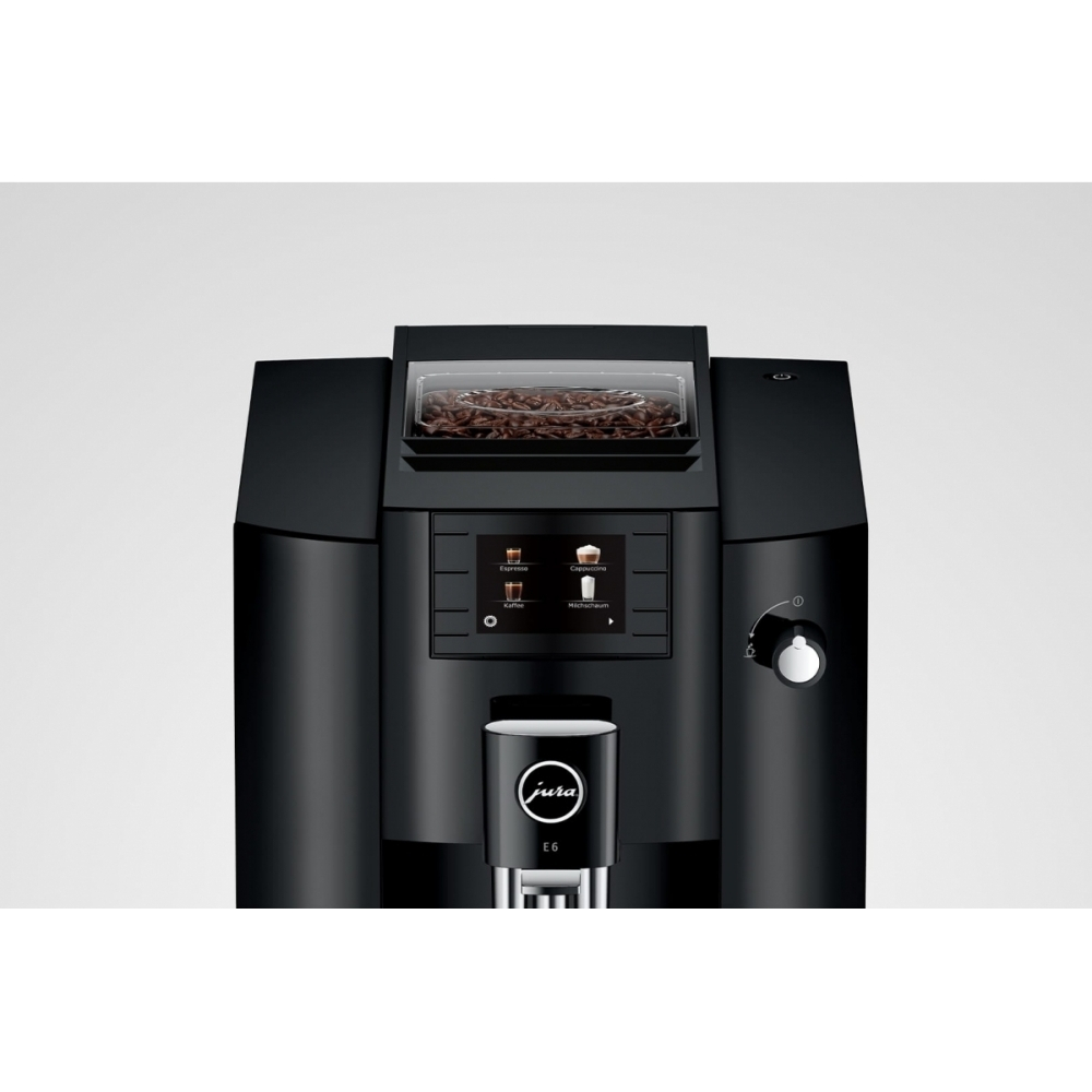 Автоматическая кофемашина Jura E6 Piano Black