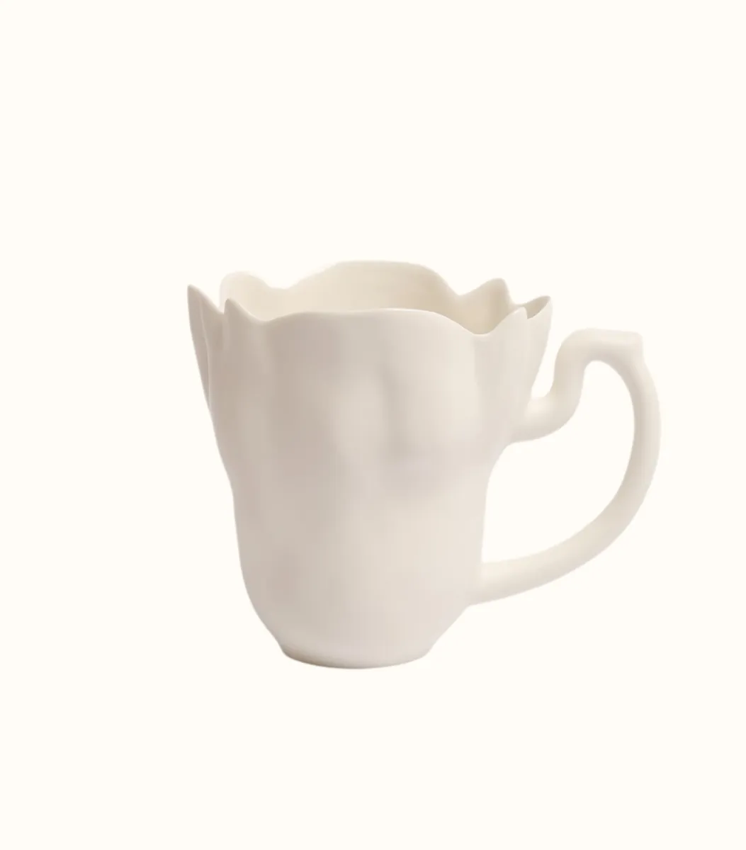 Кружка – Райская, белая, 330 мл | Htonic ceramic
