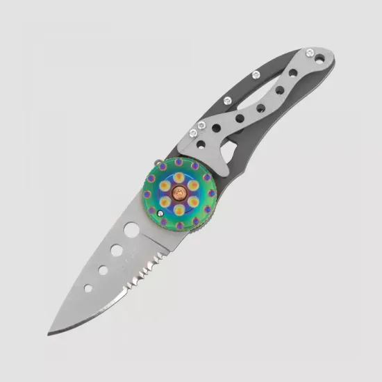 Складной нож CRKT Van Hoy Snap Fire CR/5011 c клинком из стали AUS-8, рукоять алюминий