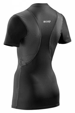 Женская компрессионная футболка CEP Wingtech черная