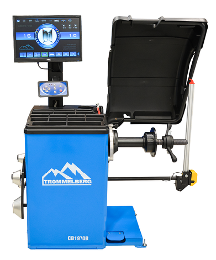 Станок балансировочный CB1970B с ЖК-монитором и автовводом данных (для колес до 70 кг)