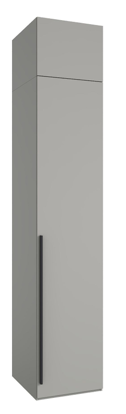 Антресоль на 1 дверный шкаф Сиэтл, серая