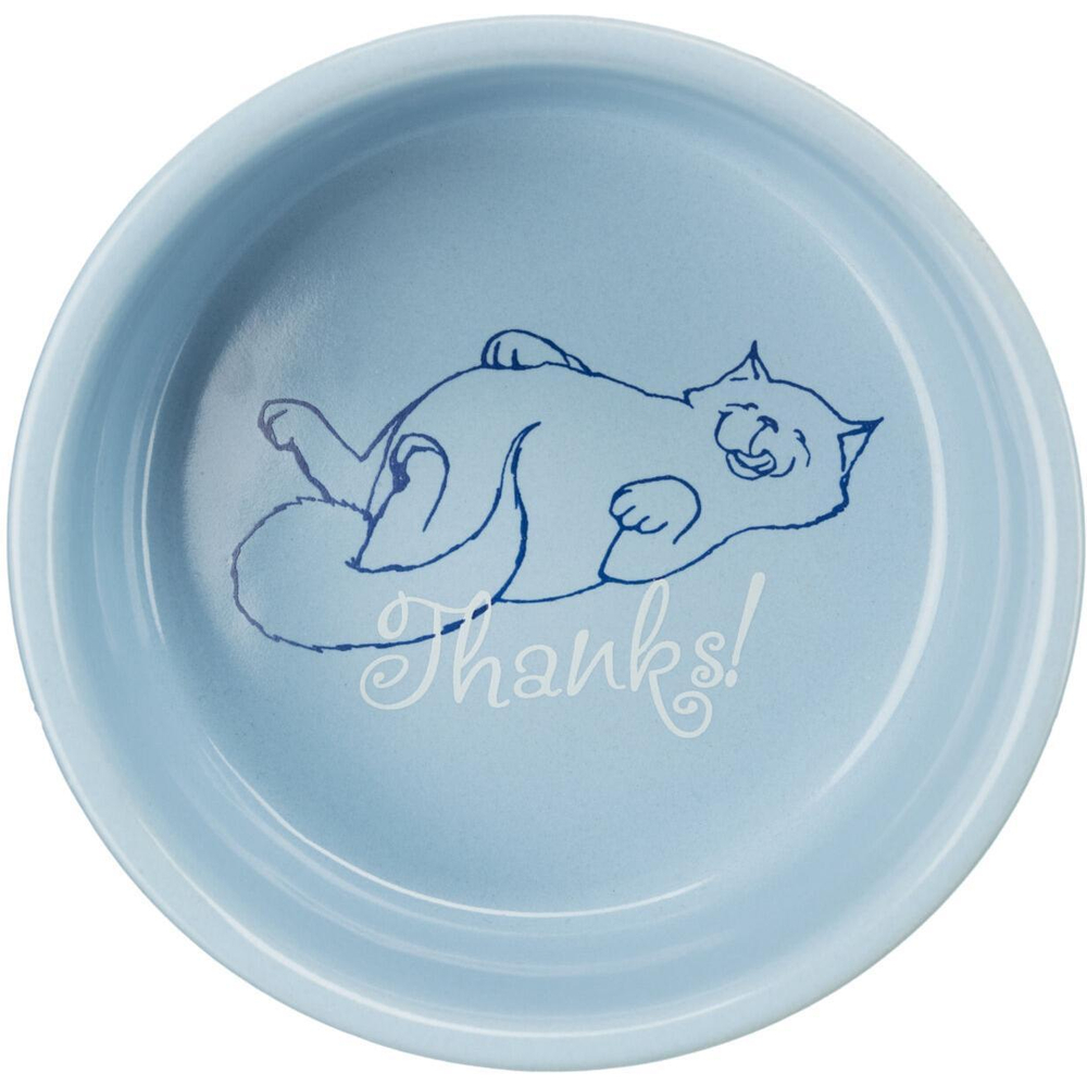 Миска для кошек Trixie Thanks For Service, размер 11см.