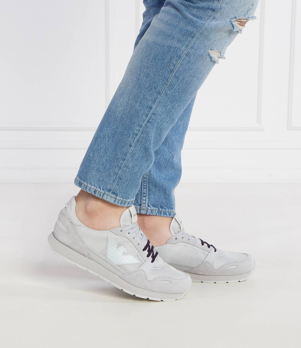 Кроссовки Emporio Armani - серый(X4X537 XN730)