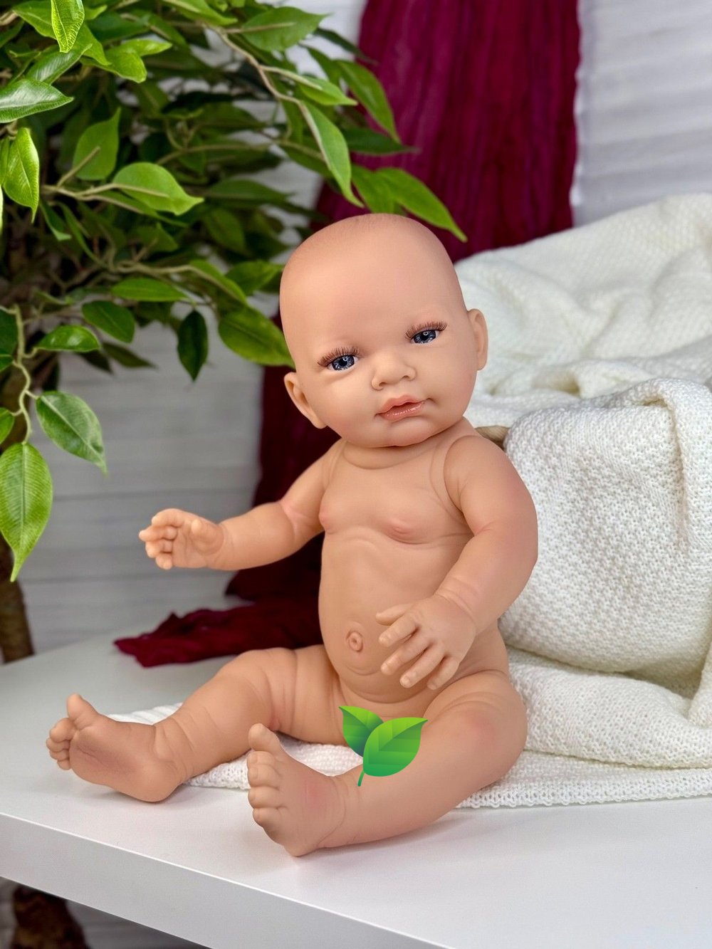 Кукла-пупс Marina and Pau 45cм без одежды (M06)