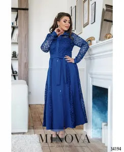 Платье 8618-электрик Minova