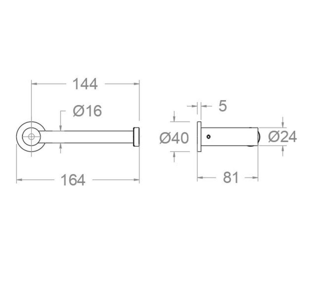 Держатель туалетной бумаги ramonsoler. PORT11CUC медь