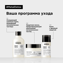 L'Oreal Professionnel Serie Expert Metal Detox - Несмываемый крем 100 мл