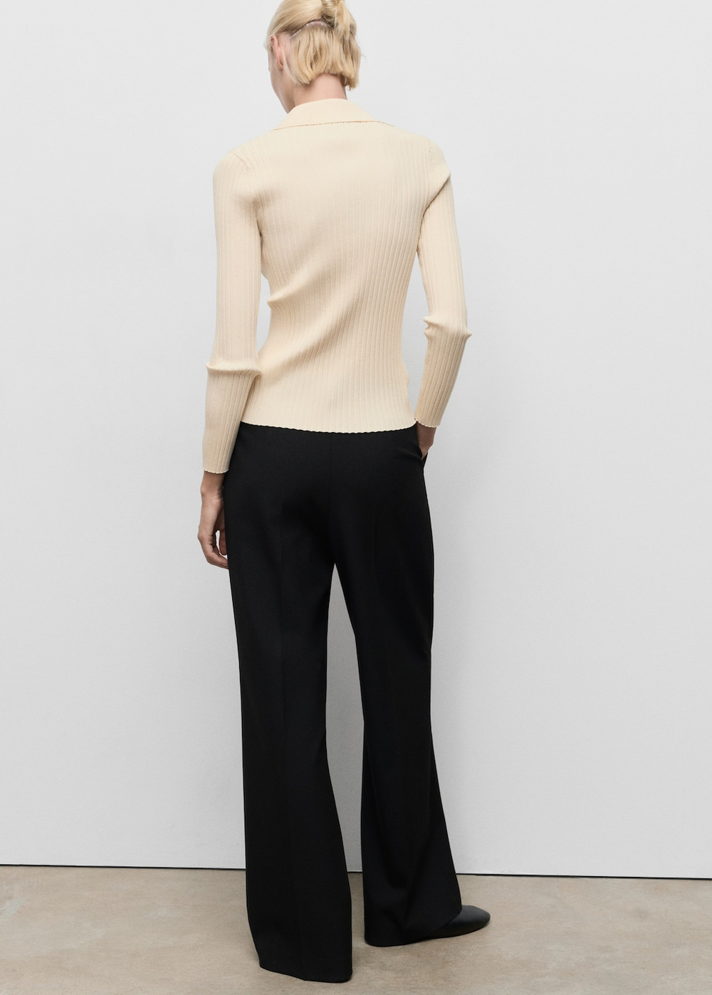 Кардиган с большими лацканами