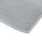 Коврик для ванной с фактурным бортиком светло-серого цвета из коллекции essential, 50x80 см