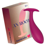 Сливовая анальная пробка 10см для ношения Anasteisha Root AN006