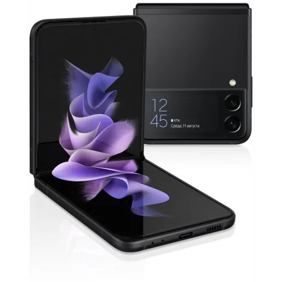 Смартфон Samsung Galaxy Z Flip 3 5G, 8/128Gb, Phantom Black