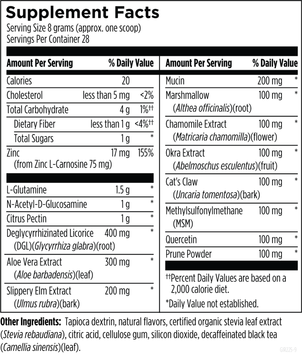 Designs For Health - GIR225 - GI Revive 225 gr