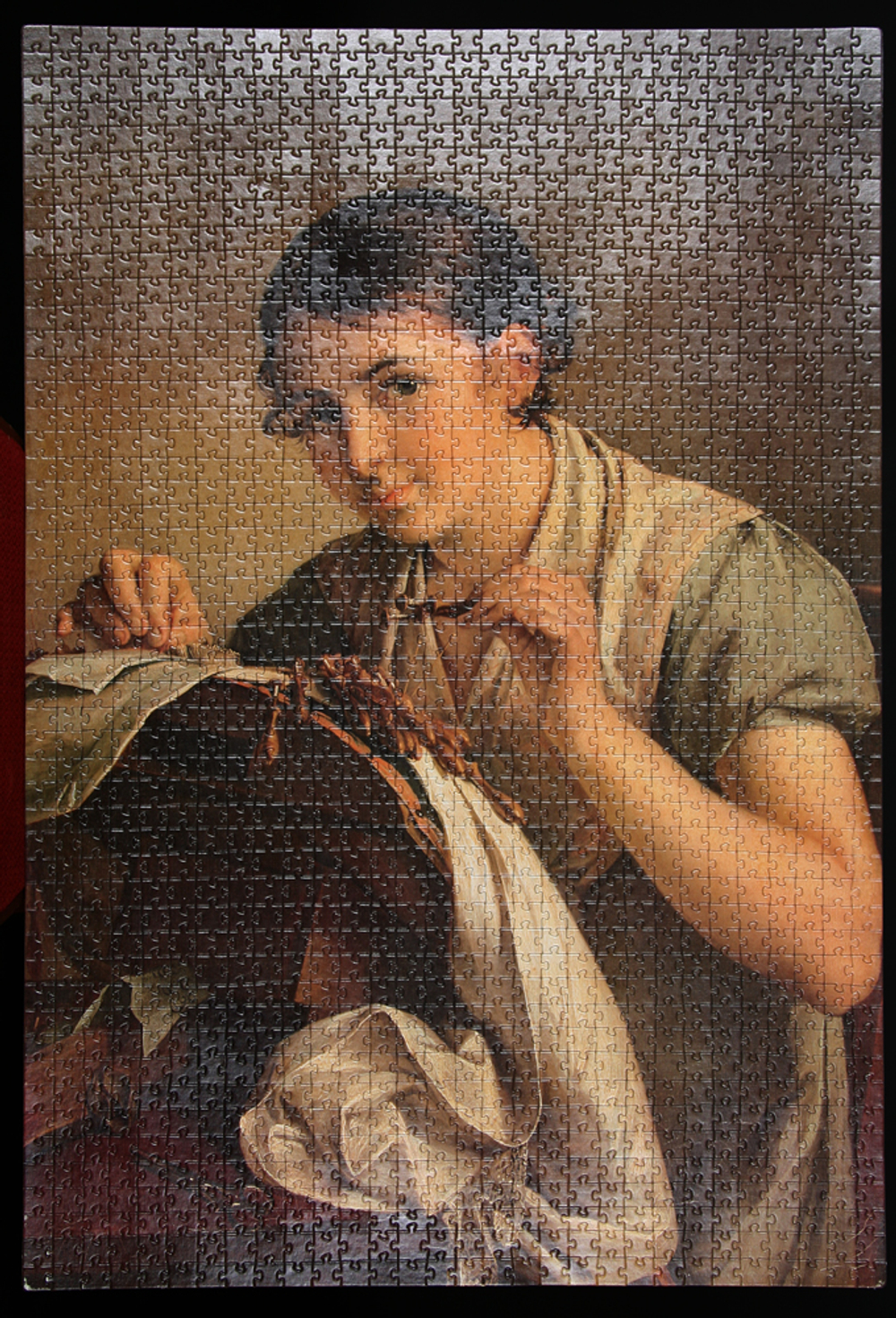 Пазл Step puzzle, "Кружевница" (Русские музеи), 1500 деталей , картонная основа, от 12 лет