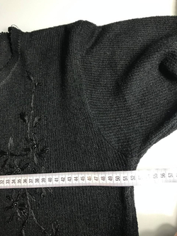 Джемпер с вышивкой, визуально 54 размер