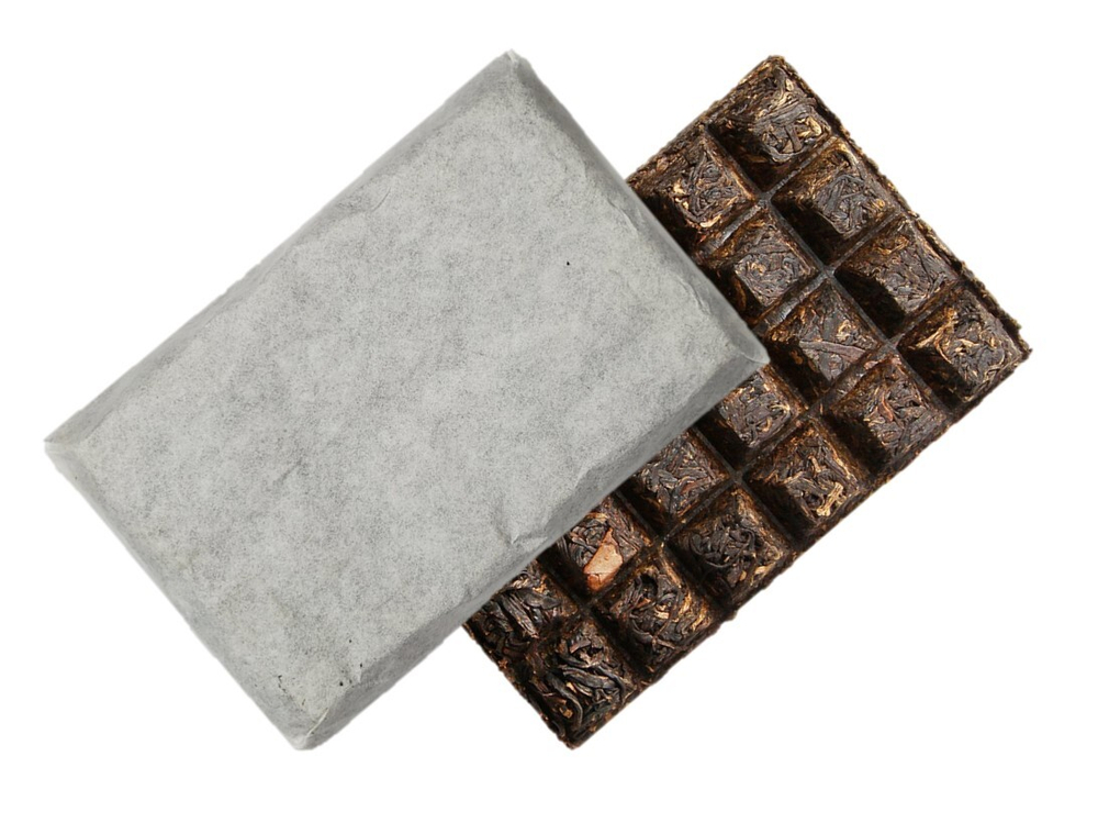 0605к Чай прессованный красный Дянь Хун "Цзинлун, Чай 24" ча чжуань 1034 100гр