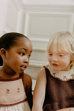 ZARA КОМБИНИРОВАННОЕ ТРИКОТАЖНОЕ ПЛАТЬЕ, ЭКРЮ