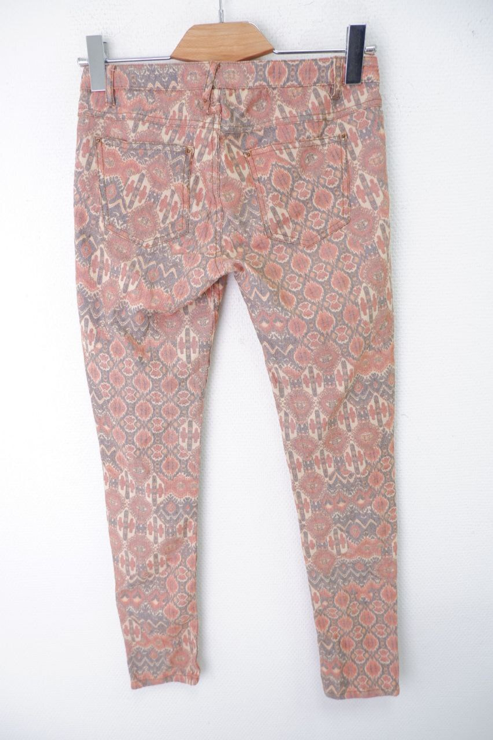 Брюки Pull&Bear с принтом 42 размер