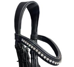 Оголовье мундштучное c дутыми ремнями