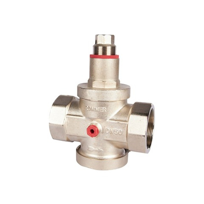 Регулятор давления поршневой ROMMER - 2" (ВР/ВР, PN25, Tmax 100°C, настройка 1-6 бар)