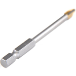 Сверло ELITECH по стеклу и кафелю 6*75мм HEX1/4"   1820.104900