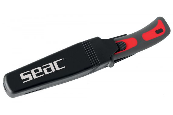 Нож Seac Bat черно-красный